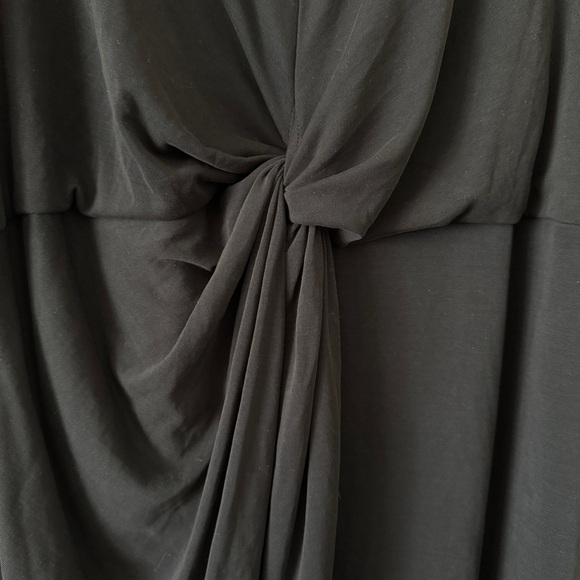NWT Open Edit Drape Twist V-Neck Sheath Dress Size 1X - Picture 6 of 9